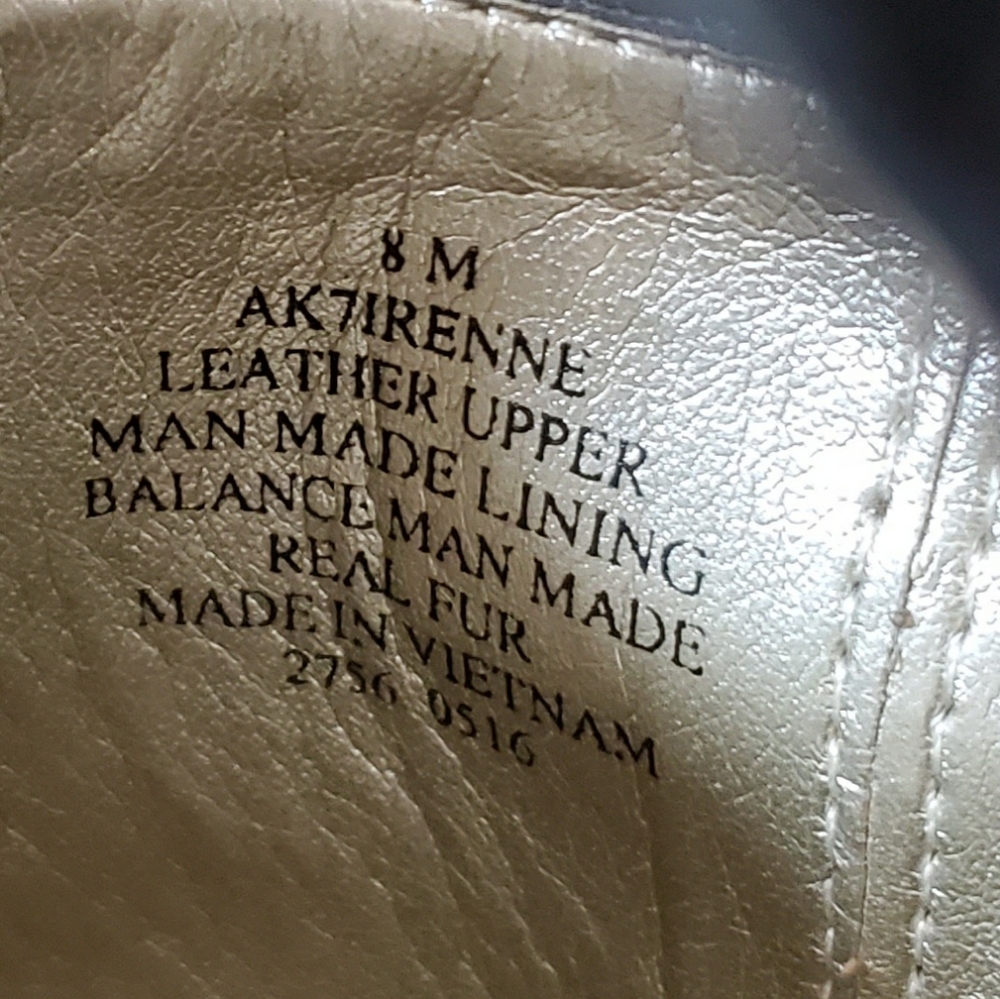 COPY - Anne Klein leapard fur heels. - Picture 3 of 5